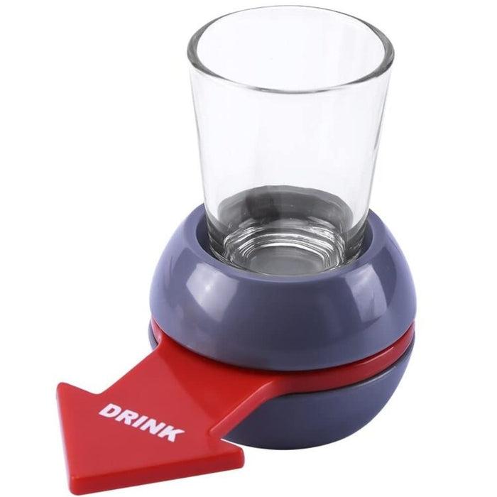 Yun River Shot Spinner,Fun Party Drinking Game,Includes 2oz Shot Glass