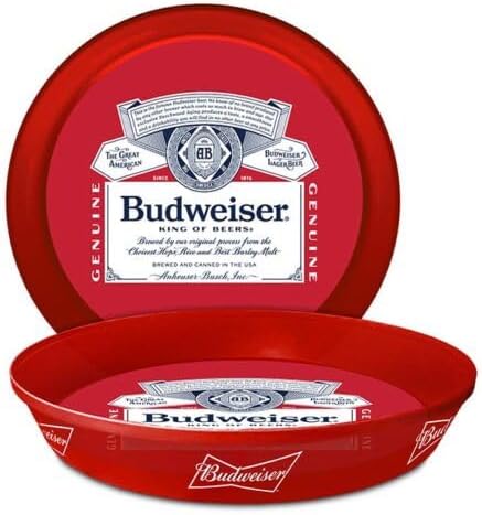 Budweiser Signature Serving Tray, White