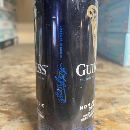 Guinness 0 Zero 6 Pack Non-Alcoholic Draught Stout Beer | 14.9oz Cans | Alcohol-Free Brew