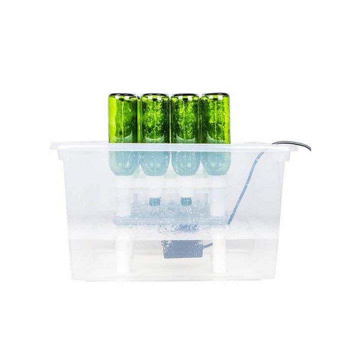FastWasher 12 Beer Bottle Washer and Wine Bottle Cleaner | BOTTLES & RACKS NOT INCLUDED | General Purpose Rinser | Cleaner and Sanitizer System, Easy to Assemble