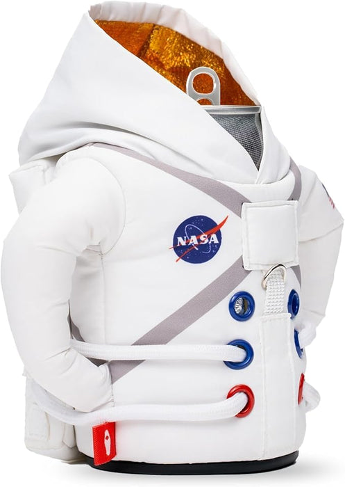 Puffin - The Space Suit Jacket - Insulated 12 oz and16 oz Can Cooler I Beer Bottle & Soda Can Insulator, Keep Drinks and Beverages Cold (White 2025)