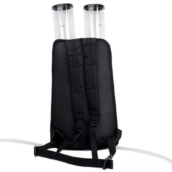 YIYIBYUS Dual Tank Backpack Drink Dispenser Portable Dual Barrel Beverage Liquid Liquor Beer Backpack Dispenser 3+3 Liter