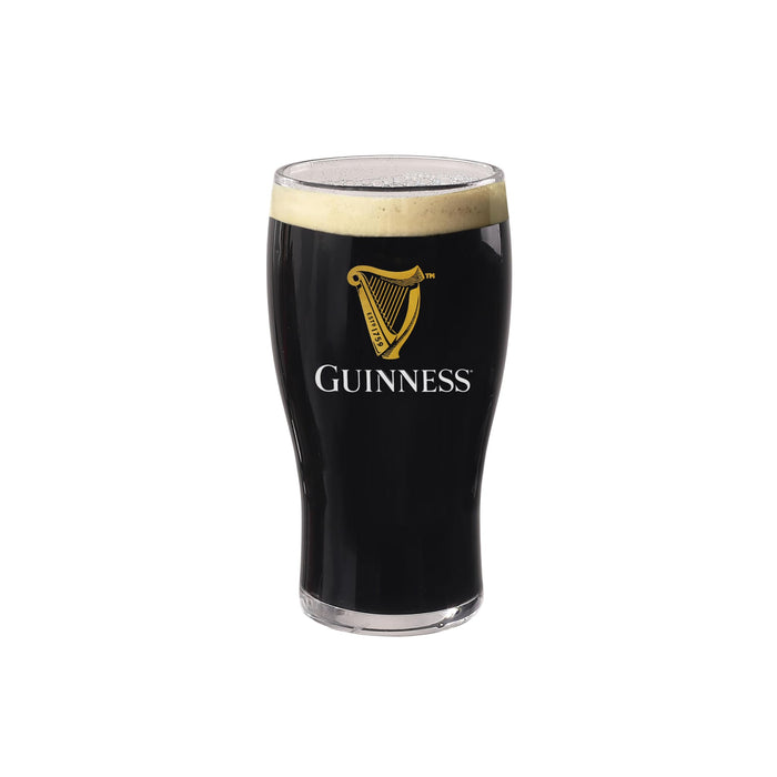LORD'S ROCKS Guinness Official 20oz Pint Glasses – Set of 2, Branded Tulip Shape Beer Glassware – Classic Irish Pub Style