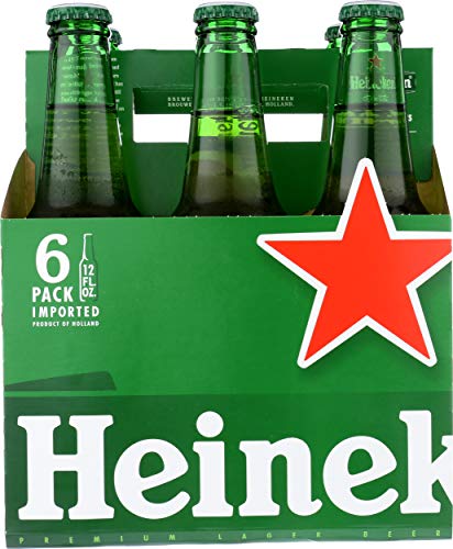 Heineken, 6 Pk, 12 Fl Oz Bottles, 5% Abv