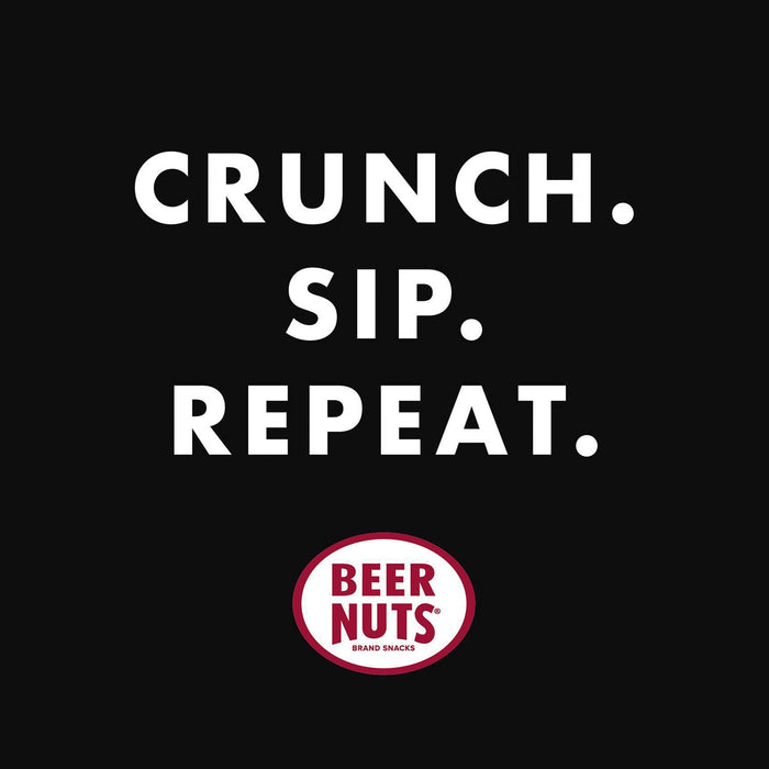 BEER NUTS Original Bar Mix - Crunchy Party Pretzels, Cheese Sticks, Sesame Sticks, Roasted Corn Nuts, & Original Roasted Sweet Glazed Salted Peanuts - Chips Alternative Snack - 26oz Resealable Jar