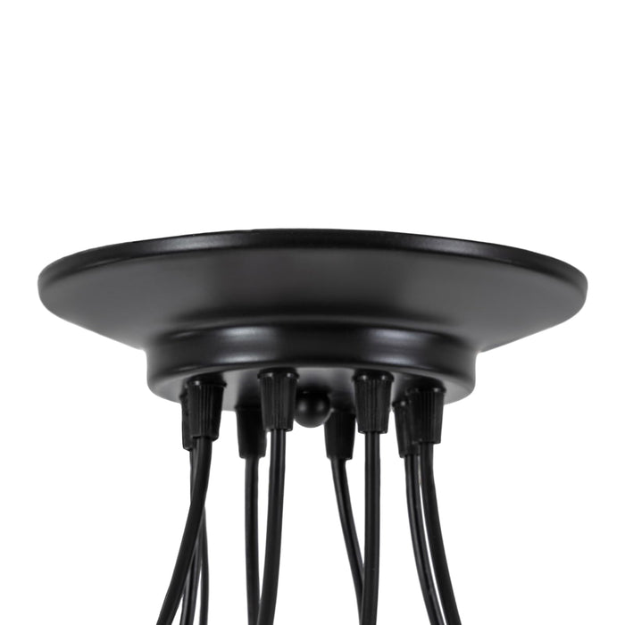 Colorful Beer Bottle Chandelier, 8 Heads Glass and Metal Suspension Device Ceiling Glass Ceiling Light Fixture, ‎Indoor Ceiling Mount Beer Bottle Chandelier for Bars, Restaurants, Living Rooms