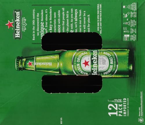 Heineken, 6 Pk, 12 Fl Oz Bottles, 5% Abv