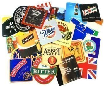 A Gift From Britain "Series 1" Set of 25 Cardboard Beer Mats