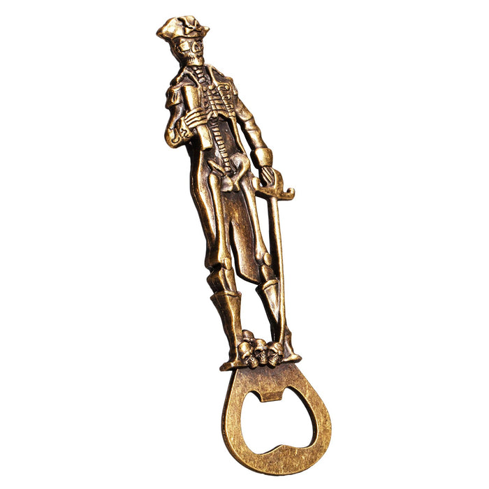 Pirate Skeleton Skull Beer Bottle Opener,Wine Opener Barware for Men, Husband, Dad, Boyfriend