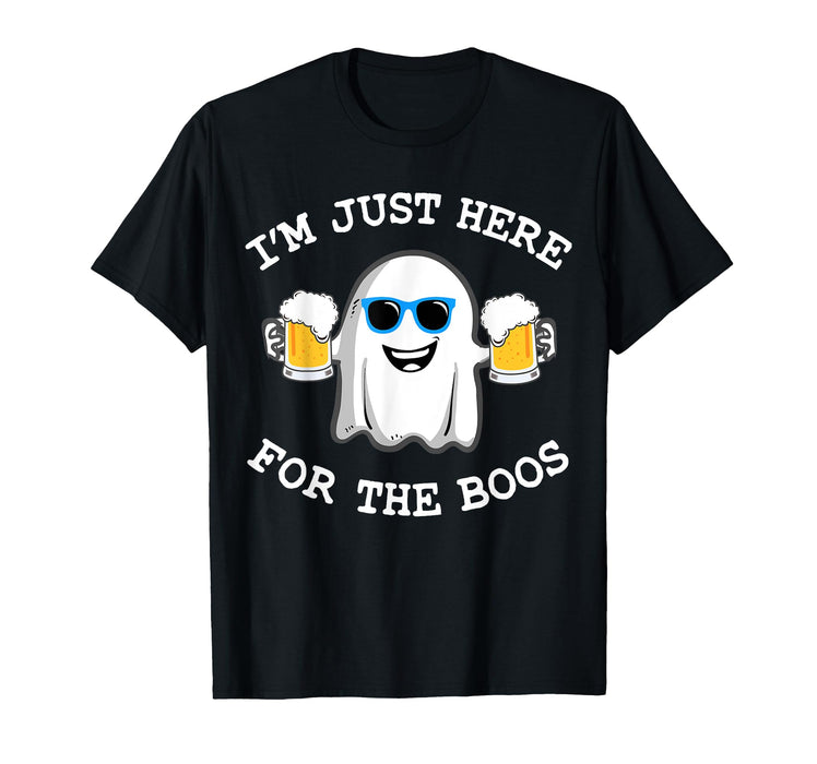 Funny Halloween I'm just here for the boos costume gift T-Shirt
