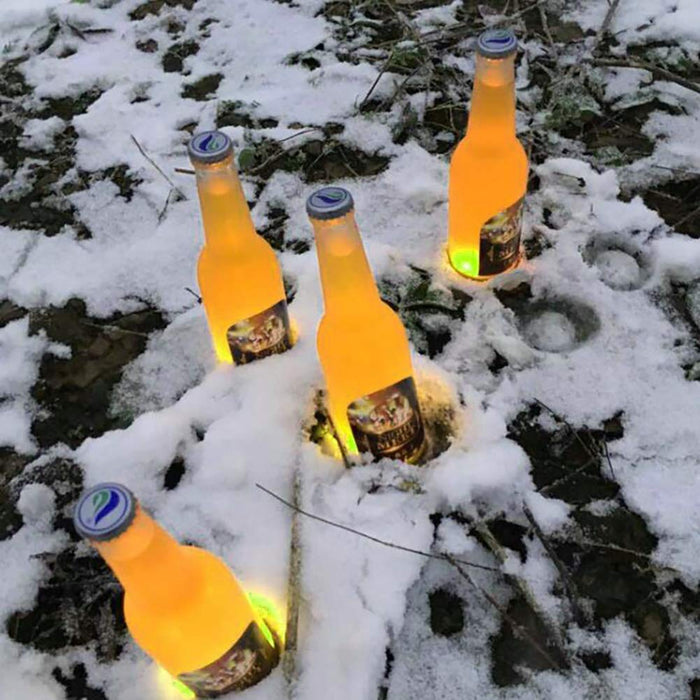 12Pcs LED Coaster, LED Sticker Lights, LED Bottle Lights Cup Holder Lights for Wine Liquor Bottle, Bottle Sparklers for Champagne, Party, Bar, Colorful