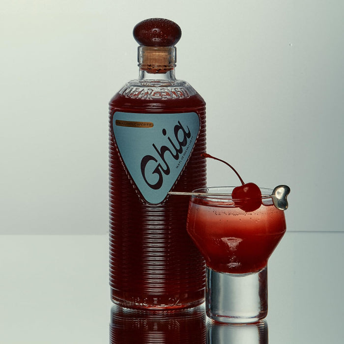 Ghia Non-Alcoholic Apéritif - 500ml | Botanical Mediterranean-Inspired Spirit Cocktail Mixer with Notes of Citrus, Rosemary & Bitter Herbs - Vegan, No Added Sugar, No Artificial Flavors, Caffeine-Free