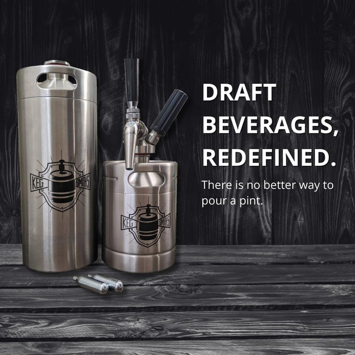 Keg Smiths Keg Kooler - 1 Gallon Keg Kooler Jacket - Keep your Keg Cold Longer