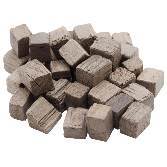 Oak Chips Inc. French Oak Cubes for Brewing - Medium Toast - 1 lb - Perfect for Aging Wines, Spirits, Beer, and More!