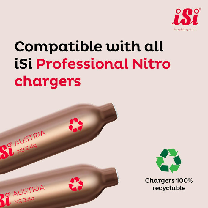 iSi North America Nitro Whip, 1Qt - Create Smooth Nitro Brew Coffee & Cocktails with Stainless Steel Dispenser, Dishwasher Safe Nitro Cold Brew Dispenser - (iSi Nitro Charger Not Included)