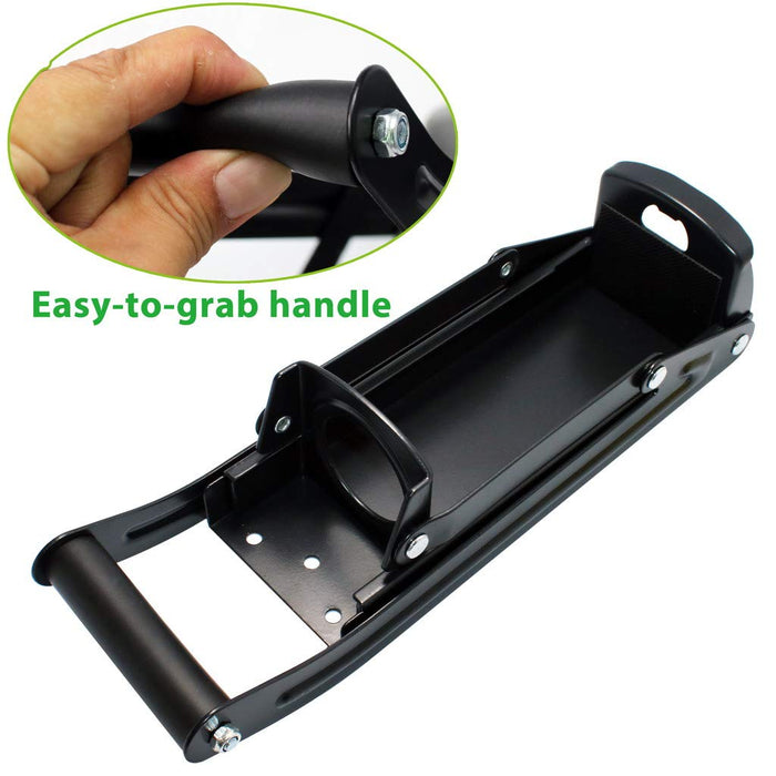laffeya Aluminum Beer Can Crusher 16oz, Wall Mounted Smasher for Recycling