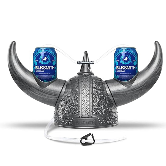 BLKSMITH Viking Drinking Hat | Viking Helmet | Drinking Accessories for Parties & College