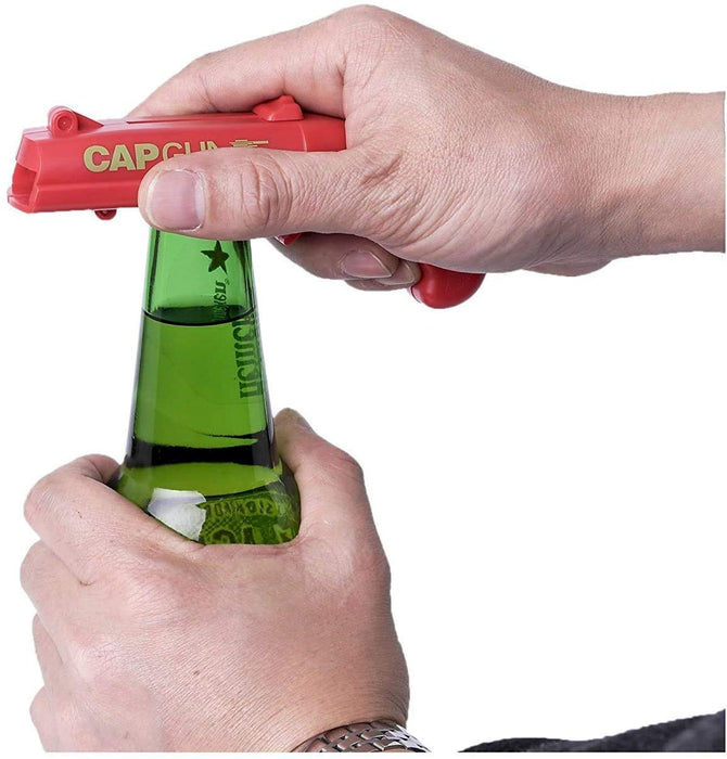Shuirexue Cap Gun Beer Bottle Opener, Bottle Openers party favors [ 3 in 1 Pack] Gamer bottle opener for BBQ, Party, Bar, Drinking Bottle Opener with family, friends and drinking buddies