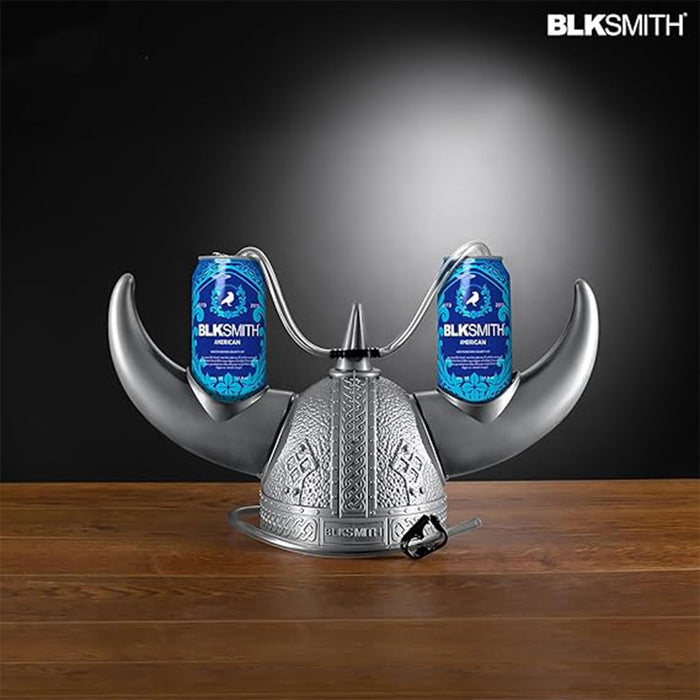 BLKSMITH Viking Drinking Hat | Viking Helmet | Drinking Accessories for Parties & College