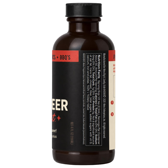 Hires Big H Root Beer Extract, Root Beer Soda and Dessert Syrup, 4 Fl Oz (Pack of 1)