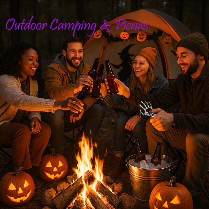 Skull Bottle Opener – Premium Stainless steel, Fun & Novelty Design for Parties, Perfect for Home & Bartenders, Unique Gift, Halloween Bottle Opener