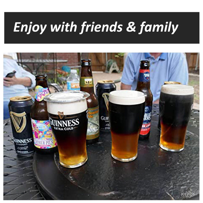 The Perfect Black and Tan Beer Layering Tool - 3 Pack - Bartender/Bar Accessory for Layered Beer Cocktails