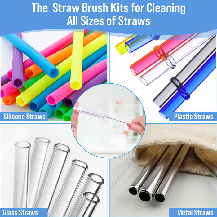 XANGNIER Water Bottle Cleaner Brush Set for Owala 24oz/32oz/40oz Cup,5 Pcs