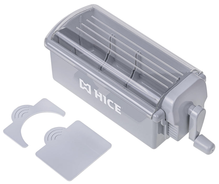 HICE Drink Chiller Rapid Beverage Cooler - Hyper Spin Instant Can & Bottle Cooler, No Batteries, Iced Frost Cooling for Soda, Beer & Water, Mini Universal Drink Cooler, Fast & Coldest Freeze (Gray)