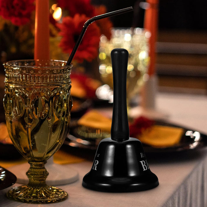 HOMSFOU Desk Decor Ring for A Beer Bell Novelty Hand Bell Bar Counter Call Bell Ring Reception Novelty Funny Romantic for Single Party Bachelor Party Favor