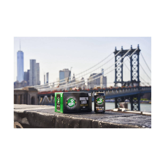 Brooklyn Brewery Lager 6Pk Cans, 12 Fz