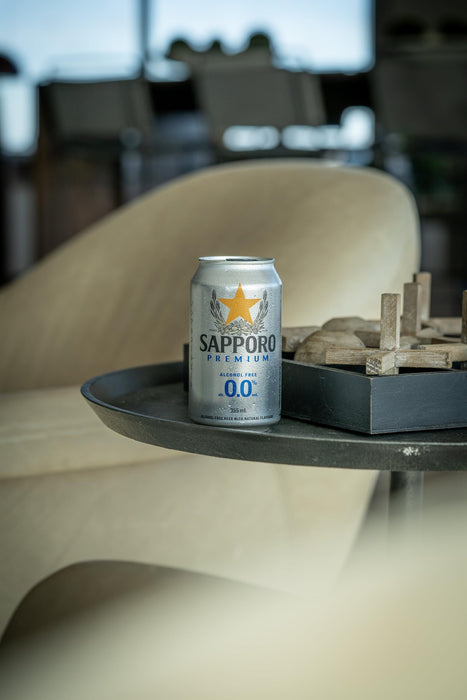 Sapporo Premium Non-Alcoholic Beer - 6-pack 12oz cans