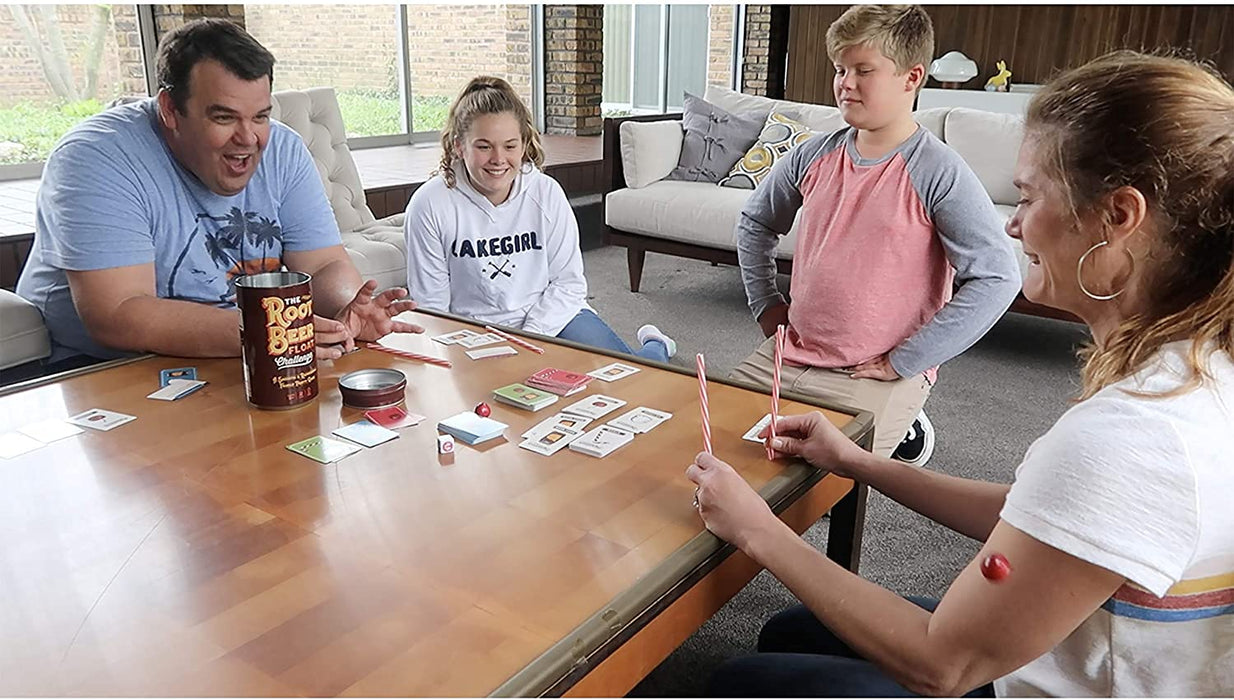 Root Beer Float Challenge by Gray Matters Games - Creative Family Game Night Fun for 2-8 Players, Ages 8+