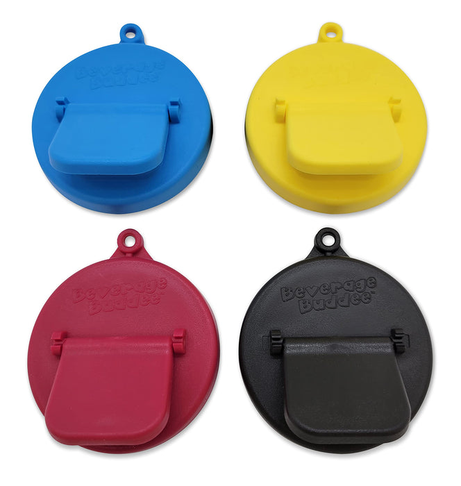 Beverage Buddee Can Cover, 4 Pack, Assorted Colors