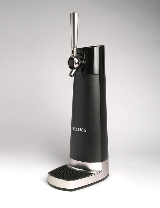 FIZZICS - DraftPour Beer Dispenser - Converts Any Can or Bottle Into a Nitro-Style Draft, Gift for Men and Beer Enthusiast, Beer Tap Draft Machine - Carbon