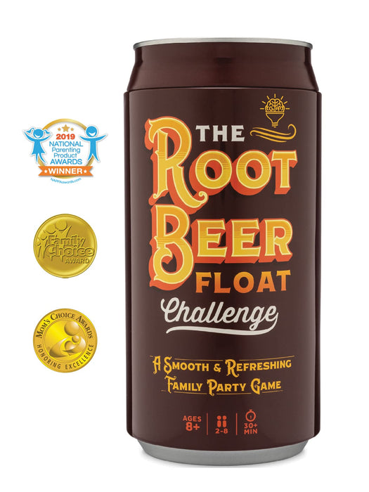 Root Beer Float Challenge by Gray Matters Games - Creative Family Game Night Fun for 2-8 Players, Ages 8+