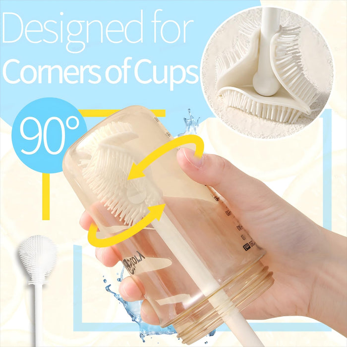 Dosanlues Bottle Cleaner Brush Set - 8 Pack Bottle Brushes for Cleaning