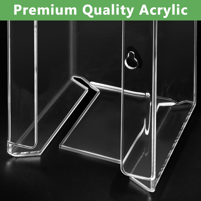 Kevenal Magnetic Acrylic Can Cooler Holder, Beer Can Sleeves Storage, Wall Mounted Can Cooler Dispenser, Gifts for Beer Lovers (Ultimate Style)