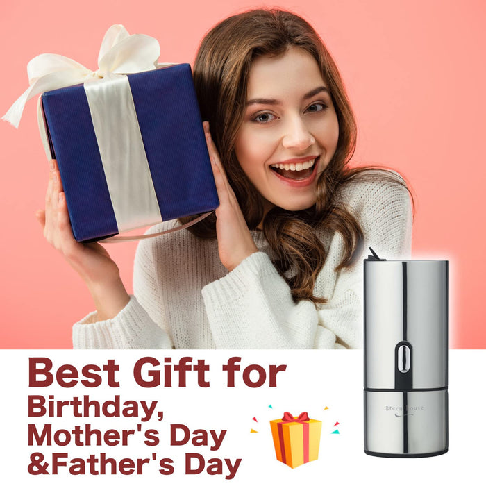 GREEN HOUSE Bottled Beer Foam Maker - Awesome Compact Gift for Beer Lovers. Basic Bottled Beer into a Delicious & Fine Tasty Beer with Ultra Fine Foam.