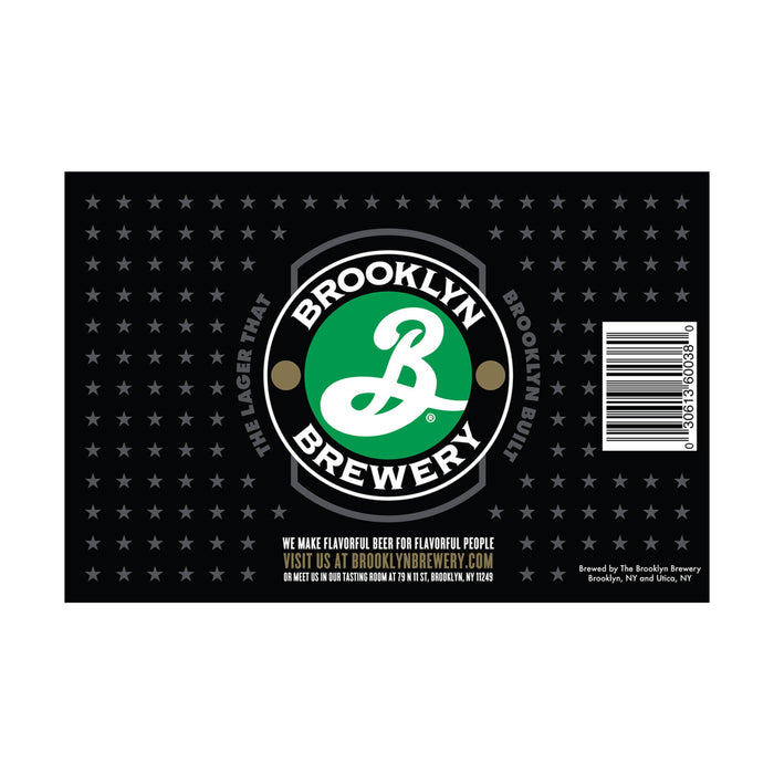 Brooklyn Brewery Lager 6Pk Cans, 12 Fz