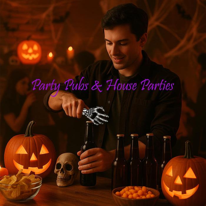 Skull Bottle Opener – Premium Stainless steel, Fun & Novelty Design for Parties, Perfect for Home & Bartenders, Unique Gift, Halloween Bottle Opener