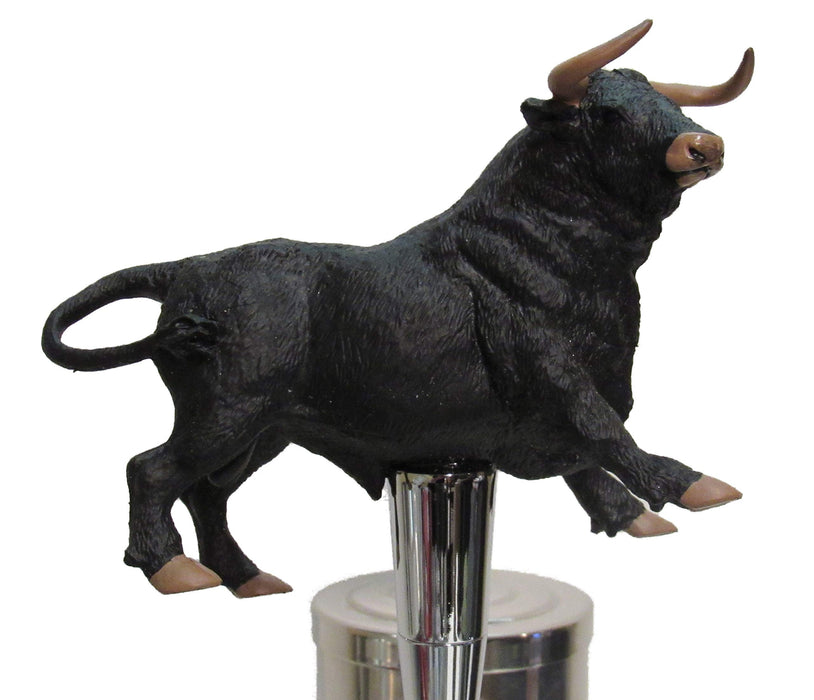 KoolCollectibles Bull Beer Tap Handle Sports Bar Kegerator Breweriana Wall Street Raging BullRun