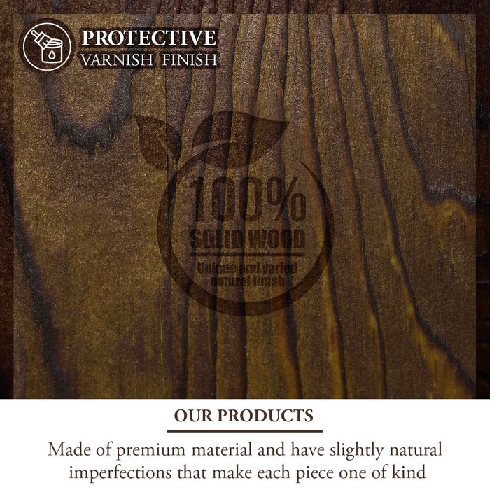 MyGift Urban Industrial Beer Whiskey Flight Board Tasting Set Includes Solid Burnt Wood and Black Metal Server Tray and 6 Small Snifter Sipping Glasses, Margarita, and Wine Tasting Flight Sampler