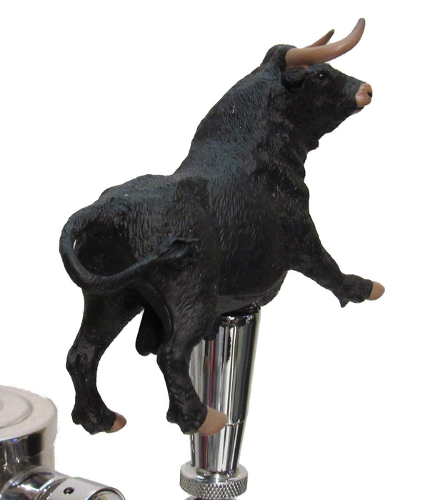 KoolCollectibles Bull Beer Tap Handle Sports Bar Kegerator Breweriana Wall Street Raging BullRun