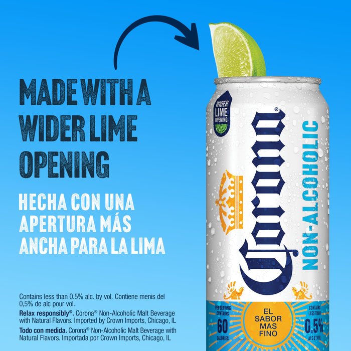 Corona Non-Alcoholic Malt Beverage Mexican Import Brew, 6 pk, 12 fl. oz. Bottles, less than 0.5% ABV