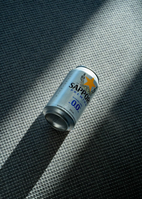 Sapporo Premium Non-Alcoholic Beer - 6-pack 12oz cans