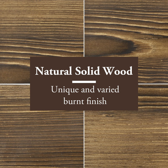 【Industrial Rustic Beer & Whiskey Flight Set】 Burnt Wood Tray with Matte Black Metal Handle & 4 Snifter Glasses - Portable Tasting Serving Caddy for Home Bars, Tasting Events, Craft Beer Enthusiasts