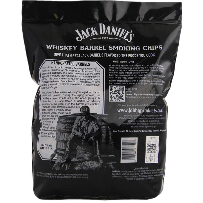 Jack Daniels 01749 Wood BBQ Smoking Chips (2 Pack)