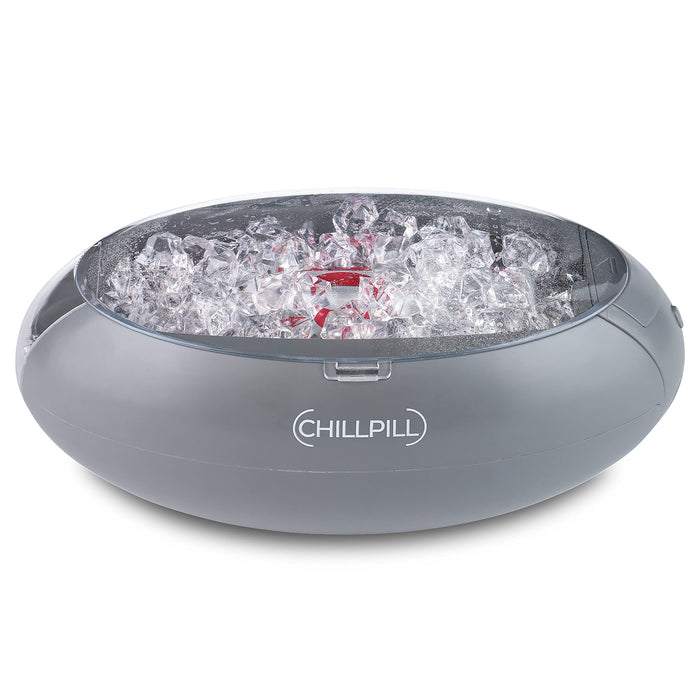 Instant Drink Chiller - Rapid Beverage Chiller for Cans 12 oz or 16 oz & Glass Bottles - Portable Instant Beverage Cooler - Fast & Efficient Instant Drink Cooler for Parties, Picnics & BBQs