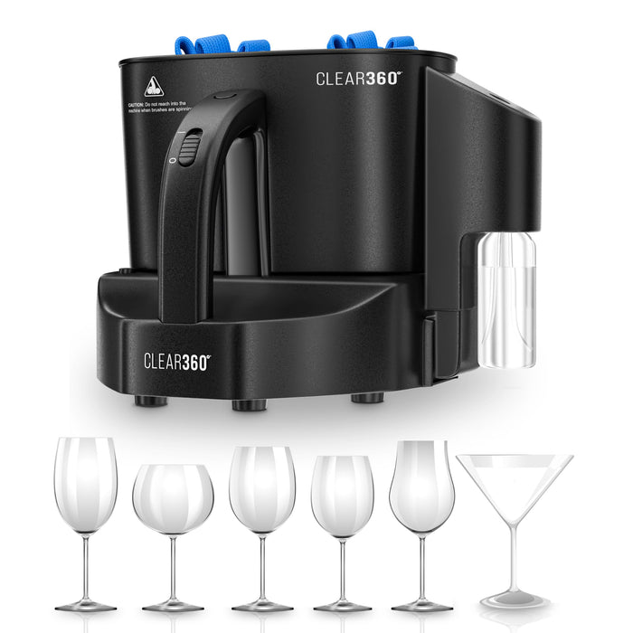 Clear360º Home Glassware Polisher