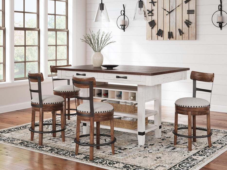 Signature Design by Ashley Valebeck Counter Height Bar Stool, Brown